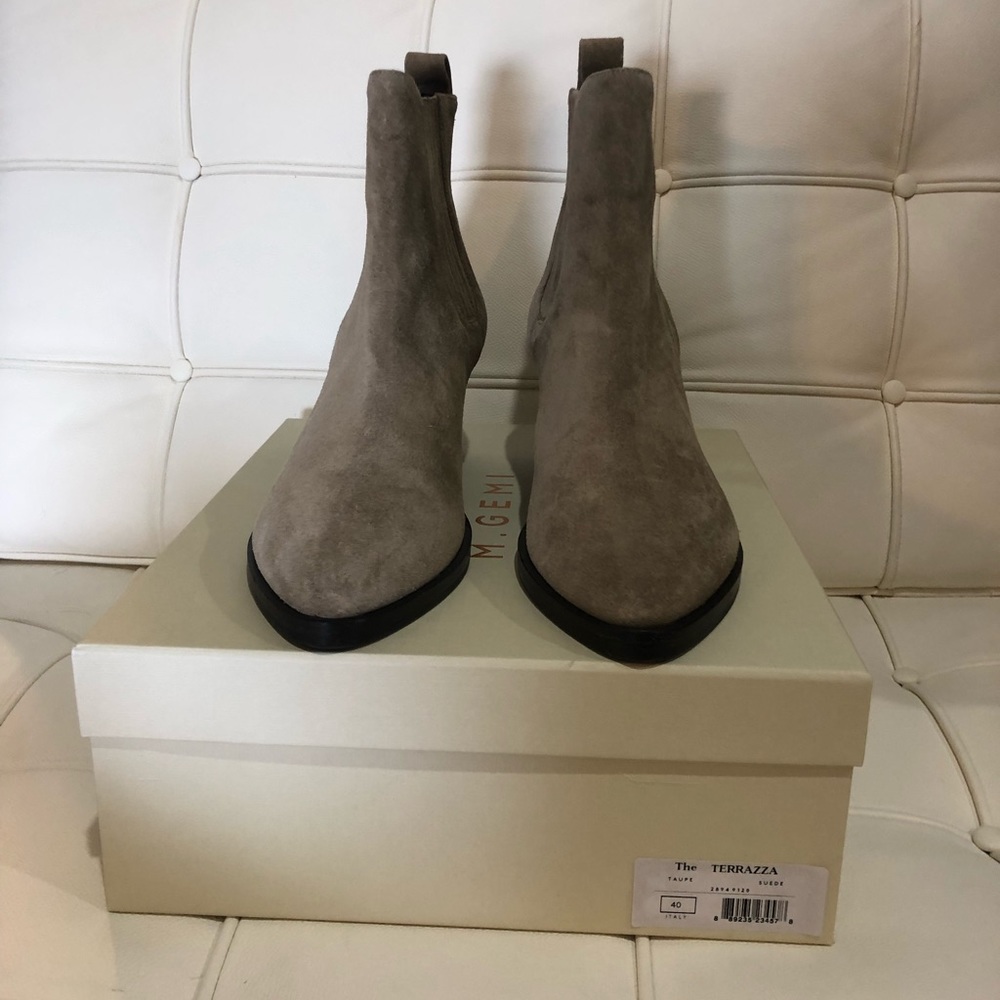 PRICE CHANGE!!    M.Gemi suede boots!